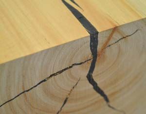 Работа с древесиной, склонной к растрескиванию: приёмы и ограничения