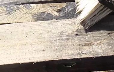 Удаление черноты и синевы с доски