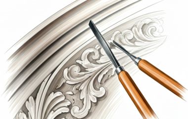 Применение галтельных стамесок для создания декоративных деталей