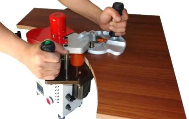 Как правильно настроить ручной кромкооблицовочный станок