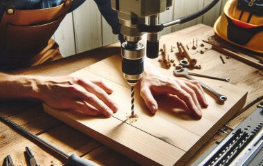 Как правильно использовать сверлильный станок для точного сверления отверстий в дереве