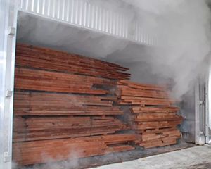 Гидротермальная обработка древесины (Парообработка)