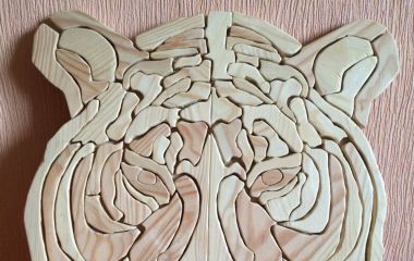 Мозаика по дереву