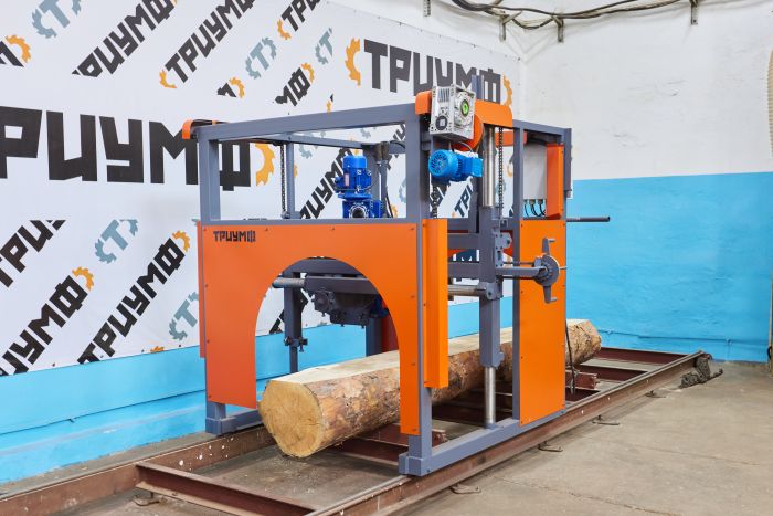 Поворотно-угловая дисковая пилорама  «ТРИУМФ» 1П-550