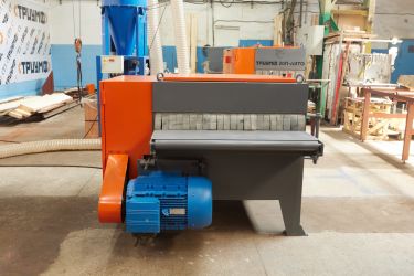 Многопильный одновальный кромкообрезной станок  «ТРИУМФ» М1000