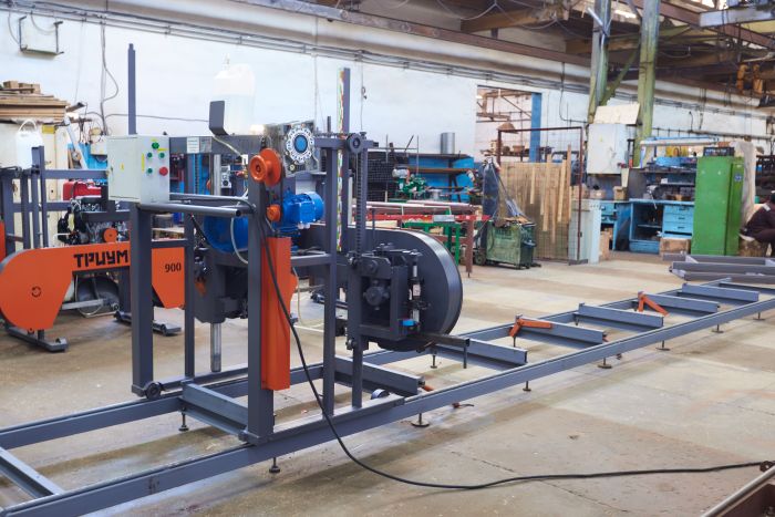 Ленточная пилорама «ТРИУМФ» 900 Электрическая