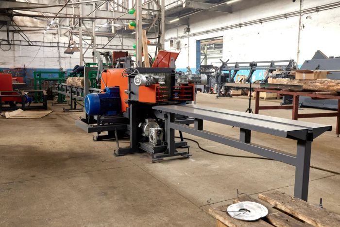 Бревнопильный станок для тонкомера Триумф С750