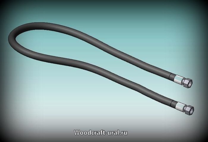 Рукава высокого давления для гидроманипулятора Атлант-90 (ЛВ 185-10, ЛВ 185-14). РВД с фитингами DK.