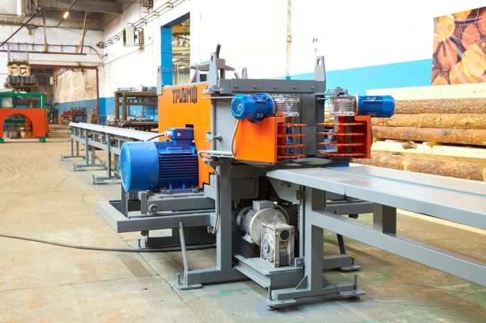 Бревнопильный станок для тонкомера Триумф С750