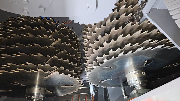 Промышленный двухвальный брусующий станок «ТРИУМФ» Т450