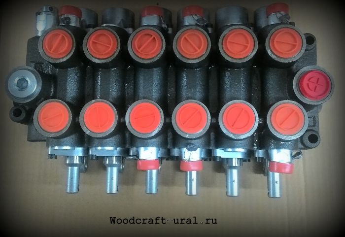 Гидрораспределитель S296 (6 секций) настройка Велмаш ОМТЛ70