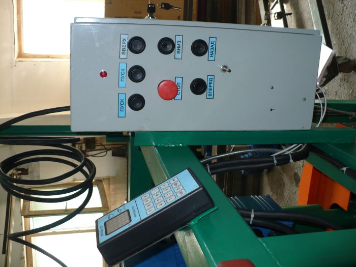 Дисковая горизонтальная пилорама для распиловки бревен ДПА 450 (Алтайлестехмаш)