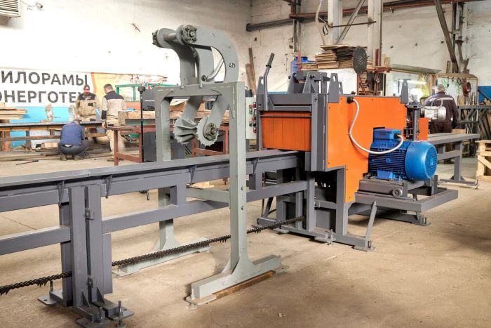 Бревнопильный станок для тонкомера Триумф С750