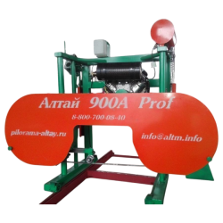 Бензиновая ленточная пилорама Алтай 900А Prof