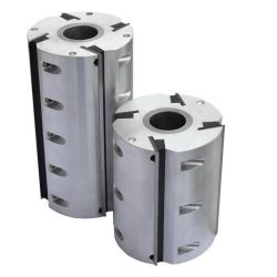 Барабан дюралевый с ножами HSS для плоского строгания RED SAMURAI D=140 d=40 H=200 Z4