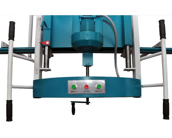 Станок двухпильный кромкообрезной ЦОД–500 (7,5 кВт х 2 шт)