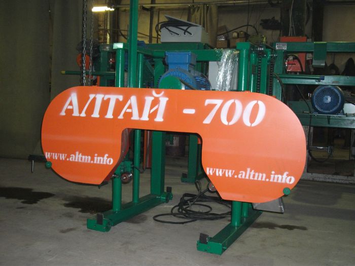 Пилорама ленточная горизонтальная электрическая Алтай-700