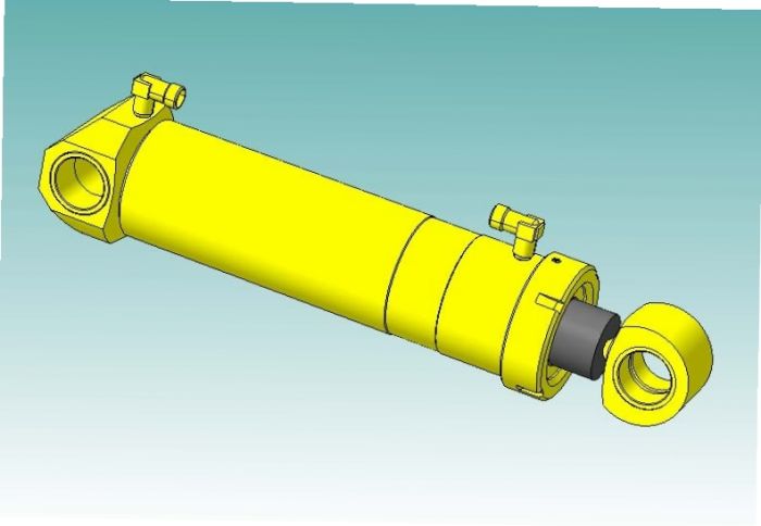 Гидроцилиндр захвата 100*50 ЛВ-185-16 ЛВ-185.61.400