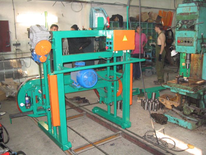 Пилорама ленточная горизонтальная электрическая Алтай-1200