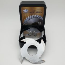 Насадная фреза веерная для шипового сращивания древесины CXA XIAN FENG 160x50x4x4T black