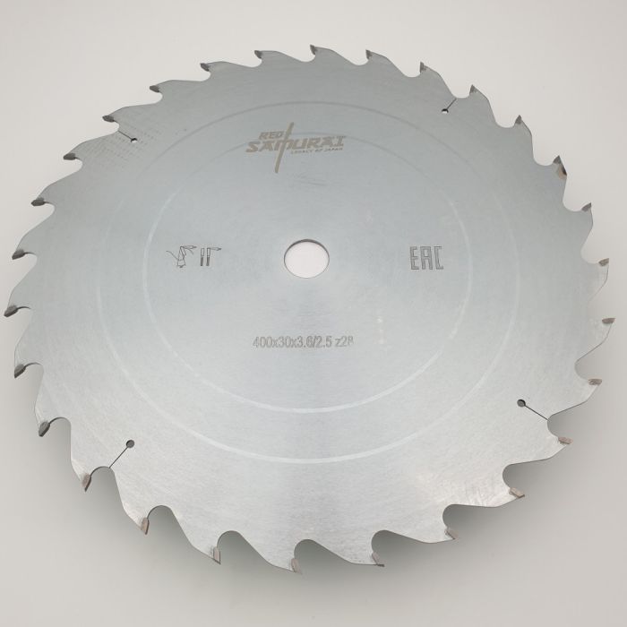 Пильный диск для продольного пиления 400x30x3.6/2.5x28 WZ RED SAMURAI