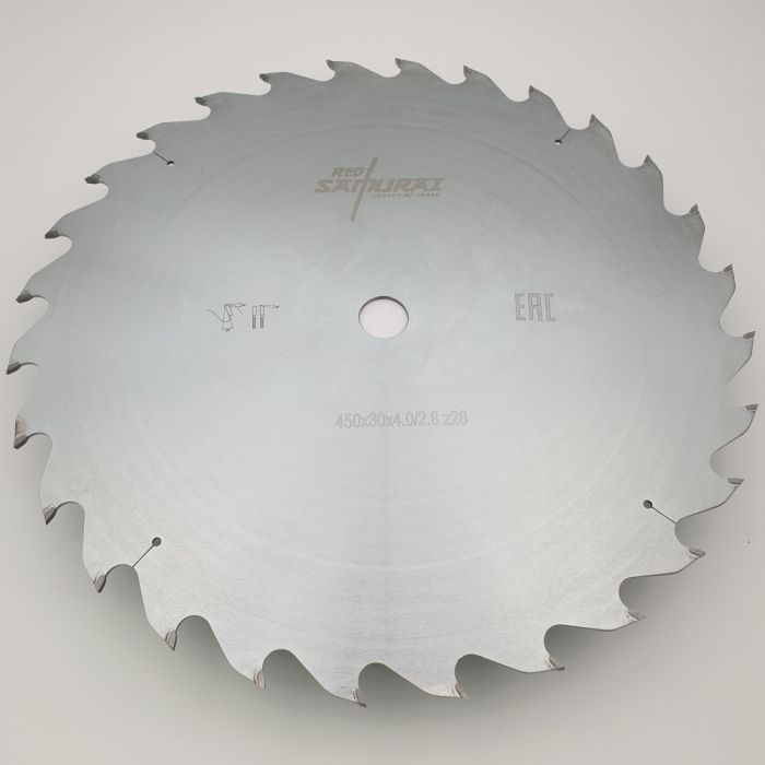 Пильный диск для продольного пиления 500x50x4.0/2.8x28 WZ RED SAMURAI