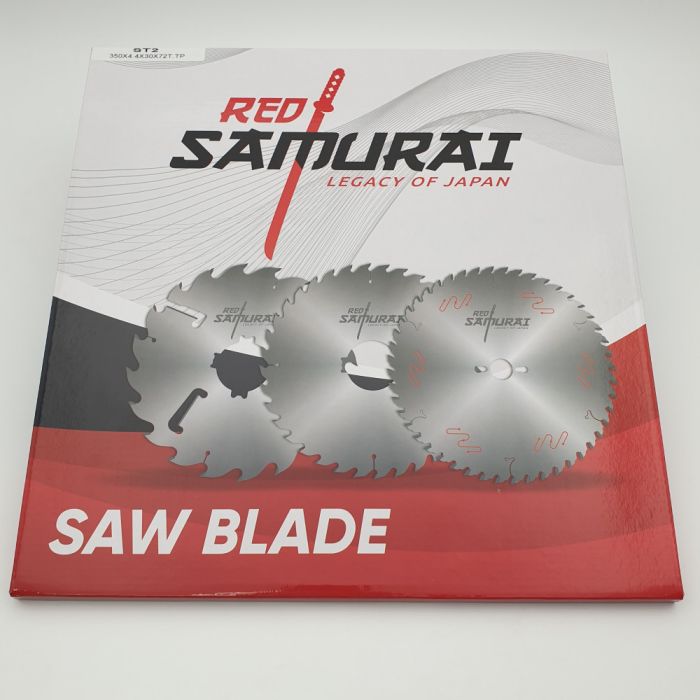 Пильный диск для раскроечных центров 350x4.4/3.2x60 Z72 RED SAMURAI