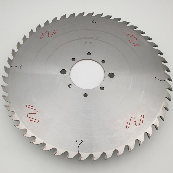 Пильный диск для раскроечных центров 380x4.4/3.2x80 Z48 RED SAMURAI