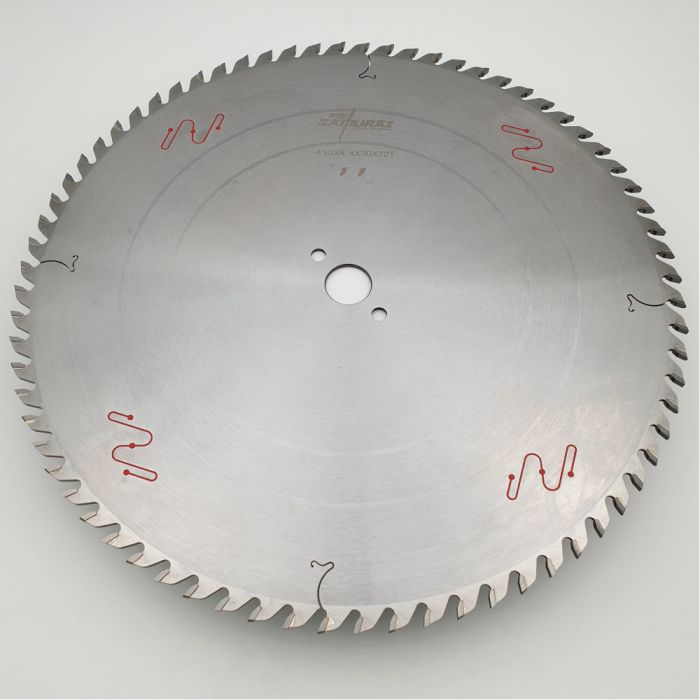 Пильный диск для раскроечных центров 430x4.4/3.2x30 Z72 RED SAMURAI