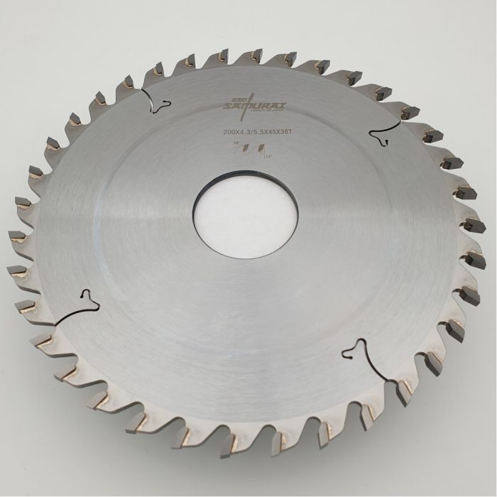 Пильный диск для раскроечных центров подрезной 200x4.3-5.5/3.2x30 Z36 RED SAMURAI