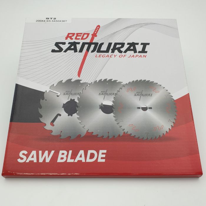 Пильный диск для раскроечных центров подрезной 200x4.3-5.5/3.2x50 Z36 RED SAMURAI