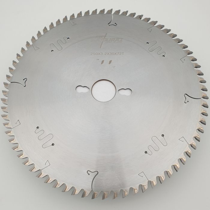 Пильный диск для торцовочных станков 250x30x3.2/2.2 z64 WZ RED SAMURAI