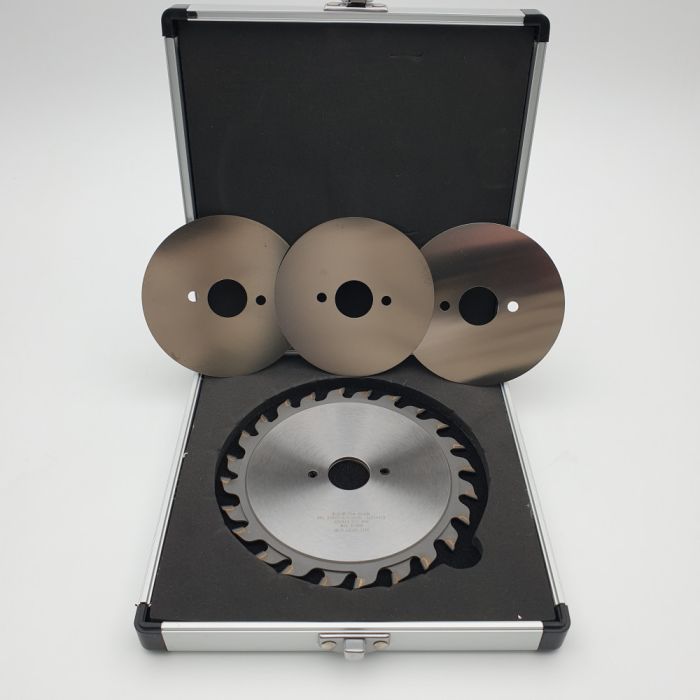 Пильный диск  подрезной алмазный PCD для ДСП  120*2,8-3,6*20*12+12T RED SAMURAI