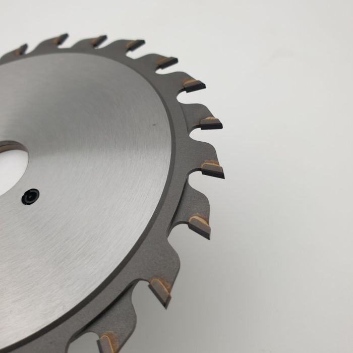 Пильный диск  подрезной алмазный PCD для ДСП  120*2,8-3,6*20*12+12T RED SAMURAI