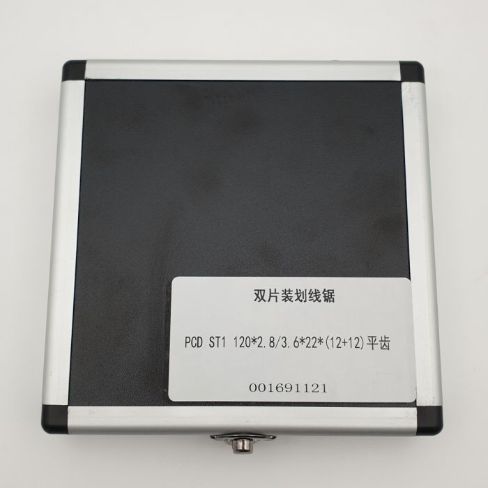 Пильный диск  подрезной алмазный PCD для ДСП  120*2,8-3,6*22*12+12T RED SAMURAI