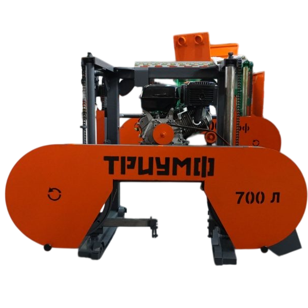 Бензиновая ленточная пилорама Триумф 700 Хонда