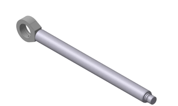 Шток гидроцилиндра рукояти без проушины Майман-110 185.41.600