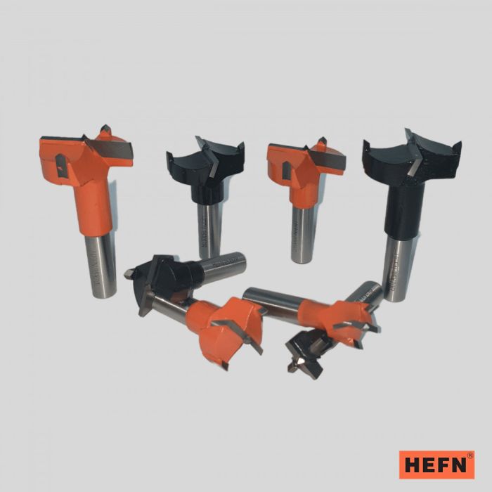 Сверло чашечное для сверлильно присадочного станка HEFN левое D35x57 S10 LH