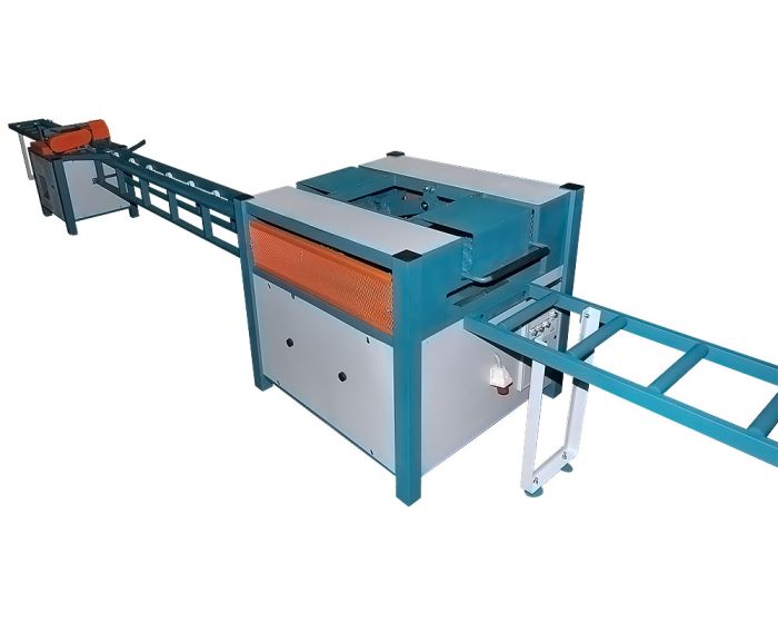 Линия переработки горбыля и горбыльной доски (ТМ–800) с КМ–400