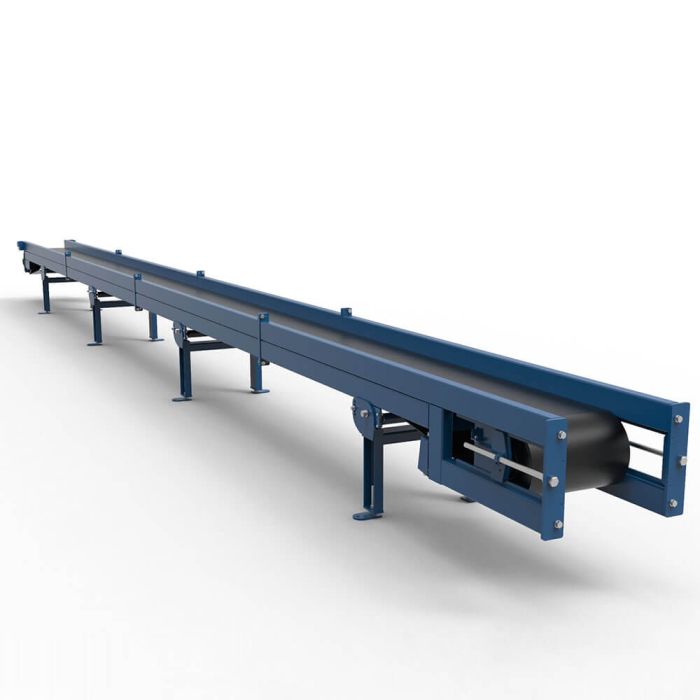 Ленточный транспортер для удаления опилок