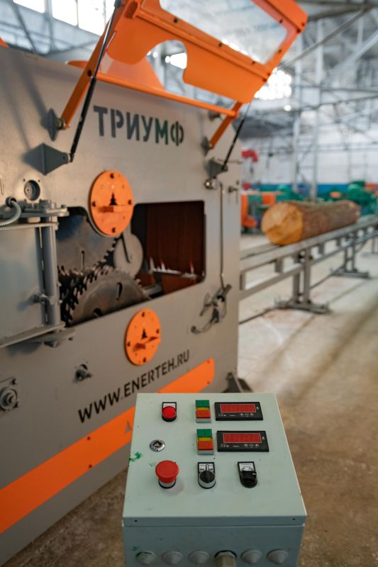Промышленный двухвальный брусующий станок «ТРИУМФ» 16П480 Classic