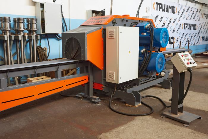 Промышленный двухвальный брусующий станок  «ТРИУМФ» 12П350 Premium