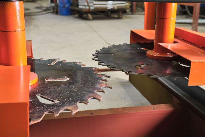 Горизонтальная дисковая пилорама  «ТРИУМФ» Г2П-550